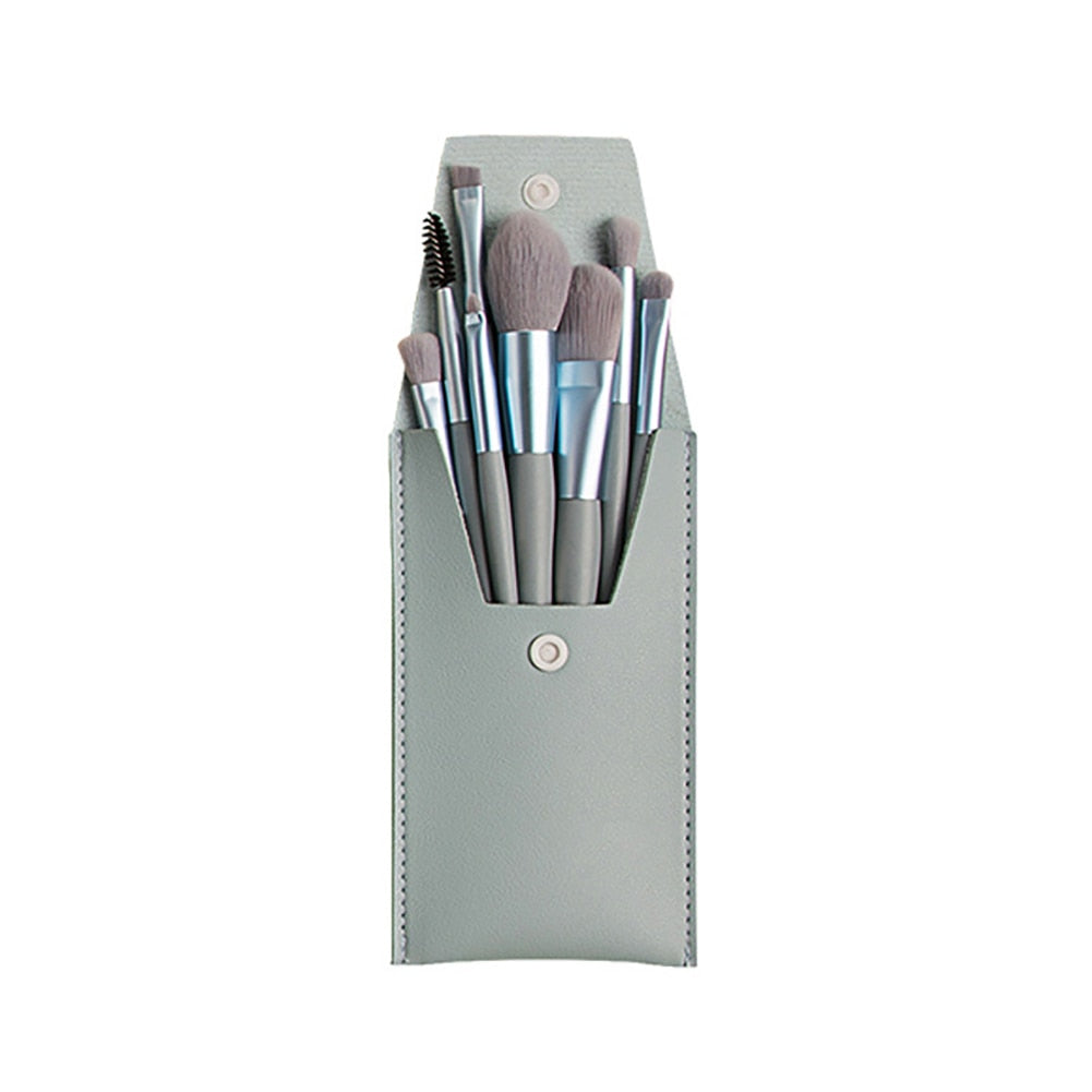 XJING 13pc Makeup Brushes Set Make Up Concealer Blush Cosmetic Powder Brush Eyeshadow Highlighter Foundation Brushes Beauty Tool