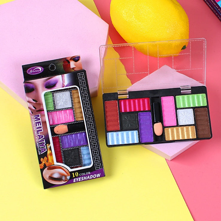 40 Colors Eye Shadow Plate Makeup Pigment Matte Luminous Eyeshadow Waterproof Glitter Shimmer Cosmetic EyeShadow Pallete Make Up
