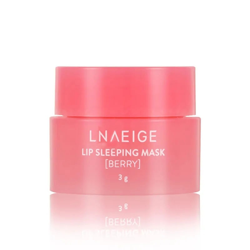 South Korea Lip Mask Lip Sleep Mask Night Sleeping Maintenance Moisturizing Lip Gloss Bleach Cream Lip Balm Strawberry 3g