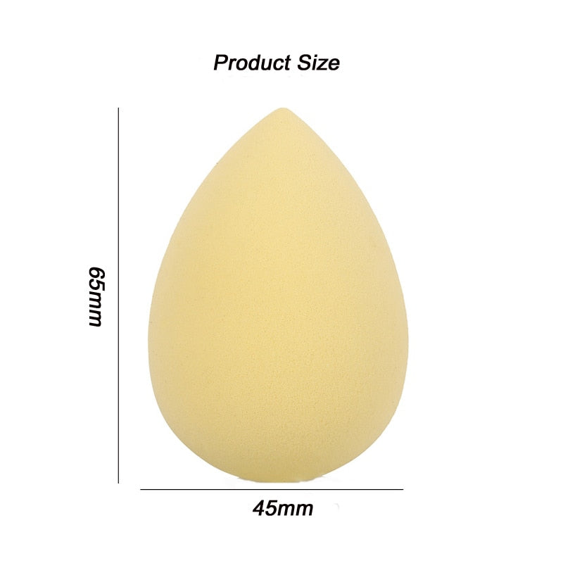 1Pc Cosmetic Puff Powder Smooth Women's Makeup Foundation Sponge Beauty Make Up Tools &amp; Accessories Water Drop Blending Shape
