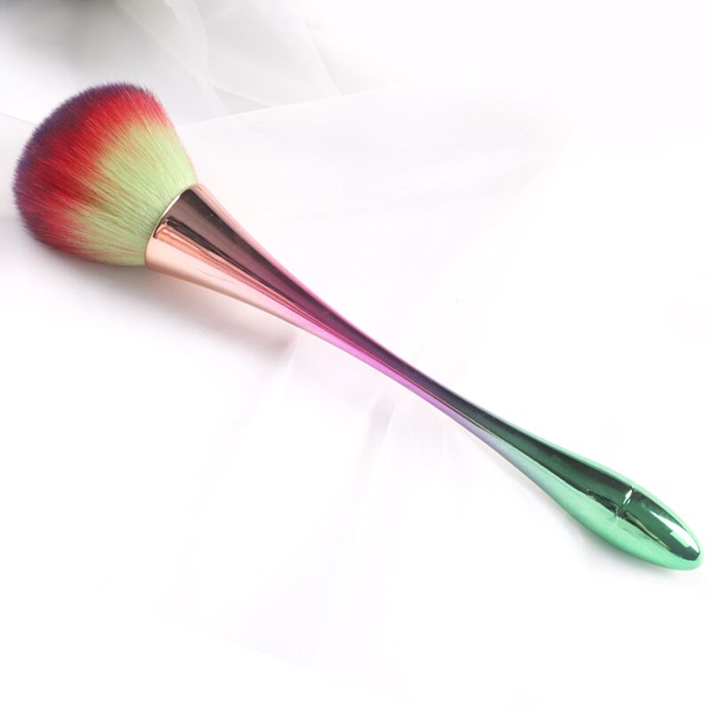 TSZS Popular Round Small Flower Nails Brush Nail Paint Gel Dust Cleaning Brushes Make Up Brush Nail Art Manicure Tool