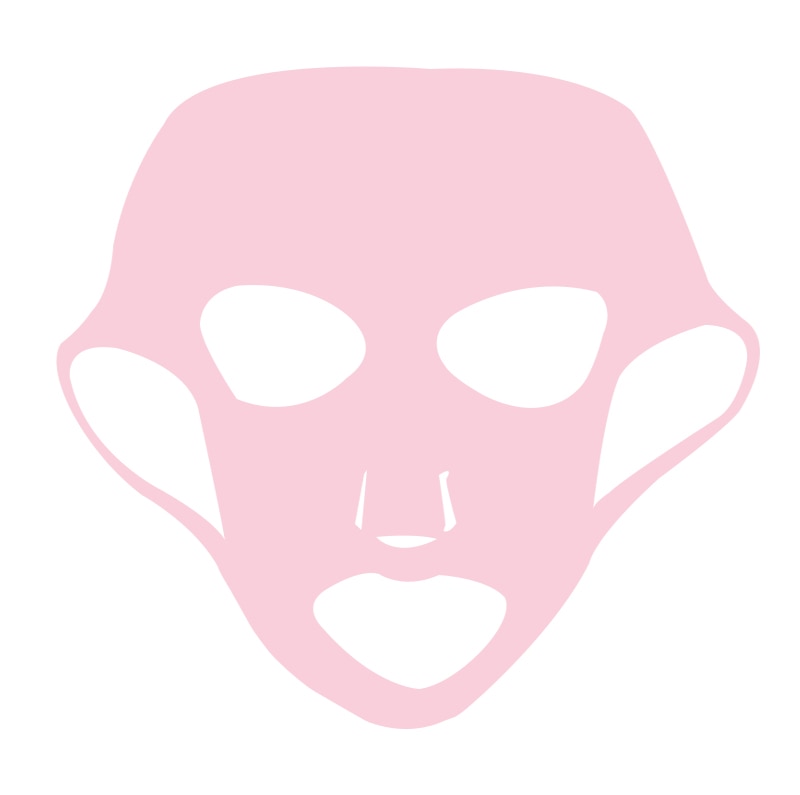 Silicone Face Mask for the Face Sheet Mask Anti-off Mask Ear Fixed Prevent Essence Evaporating Reusable Face Mask Skin Care Tool