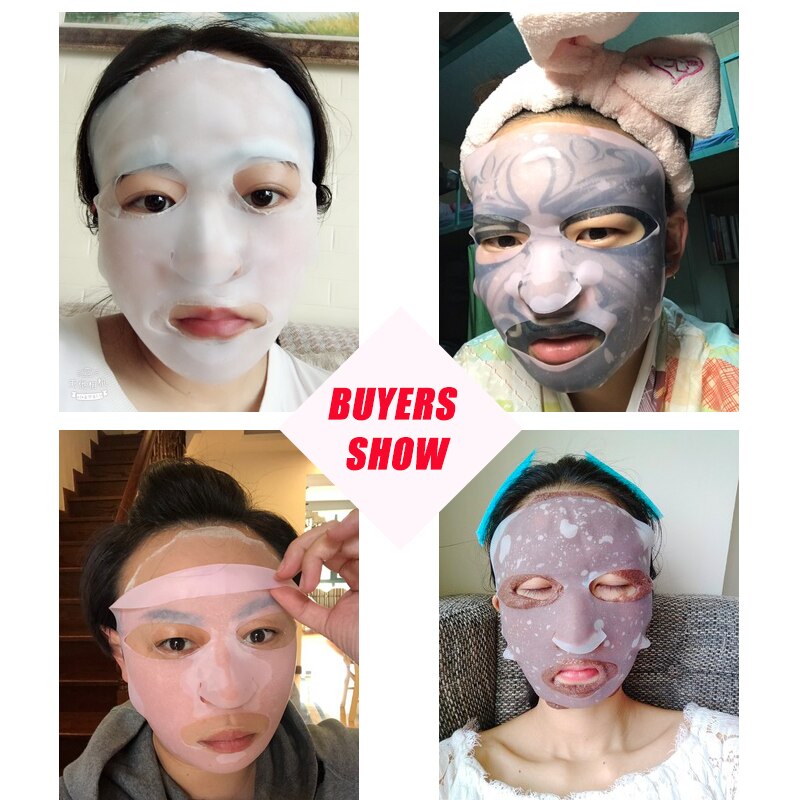 Silicone Face Mask for the Face Sheet Mask Anti-off Mask Ear Fixed Prevent Essence Evaporating Reusable Face Mask Skin Care Tool