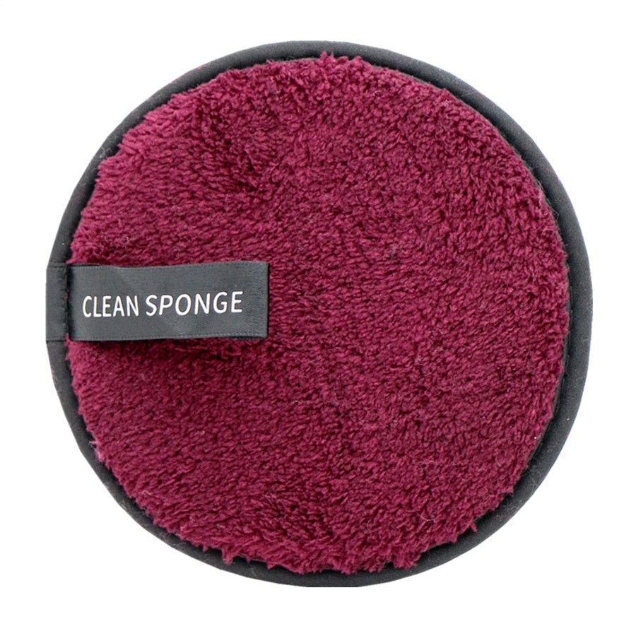 Reusable Makeup Remover Pads Cotton Wipes Microfiber Make Up Removal Sponge Cotton Cleaning Pads Tool