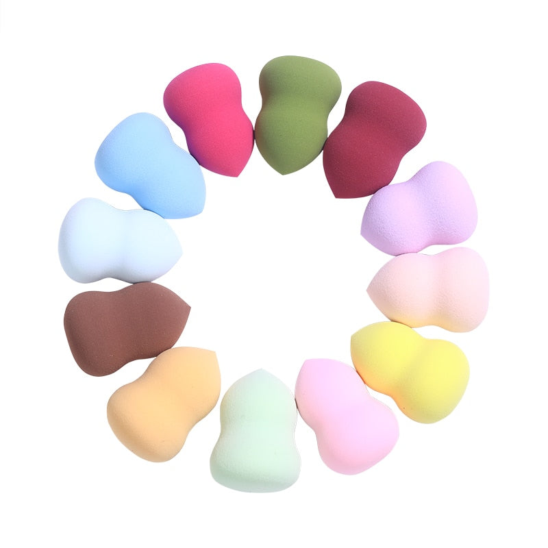 1Pc Cosmetic Puff Powder Smooth Women's Makeup Foundation Sponge Beauty Make Up Tools &amp; Accessories Water Drop Blending Shape