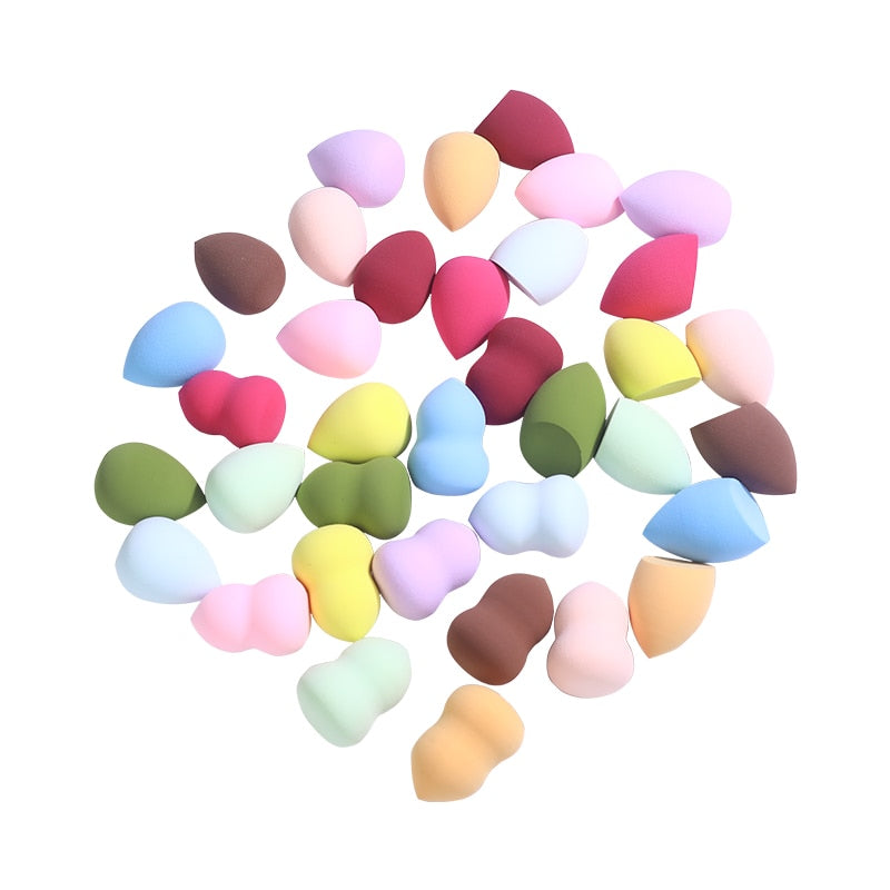 1Pc Cosmetic Puff Powder Smooth Women's Makeup Foundation Sponge Beauty Make Up Tools &amp; Accessories Water Drop Blending Shape