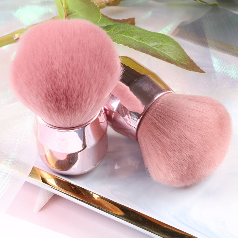 TSZS Popular Round Small Flower Nails Brush Nail Paint Gel Dust Cleaning Brushes Make Up Brush Nail Art Manicure Tool