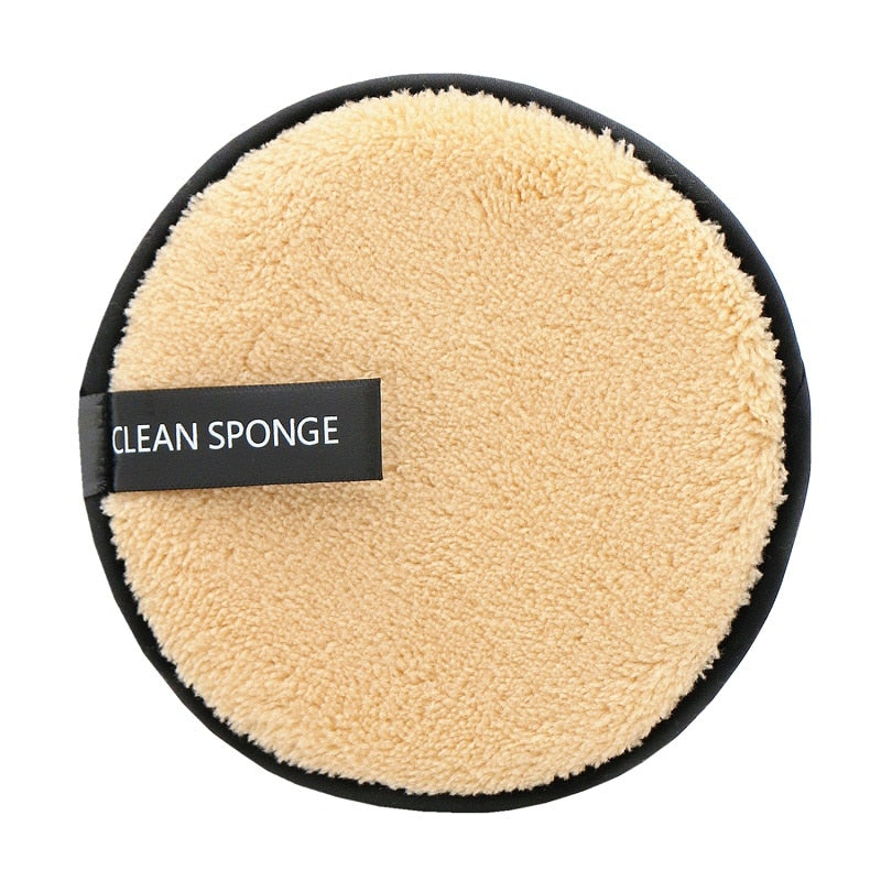 Reusable Makeup Remover Pads Cotton Wipes Microfiber Make Up Removal Sponge Cotton Cleaning Pads Tool