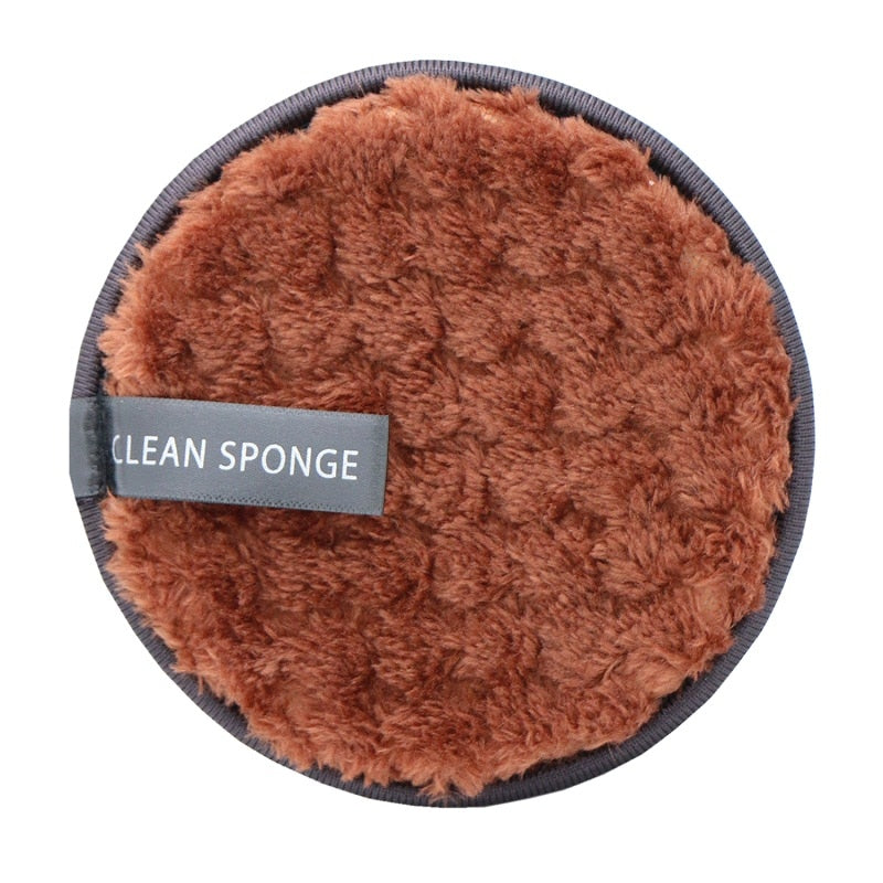 Reusable Makeup Remover Pads Cotton Wipes Microfiber Make Up Removal Sponge Cotton Cleaning Pads Tool