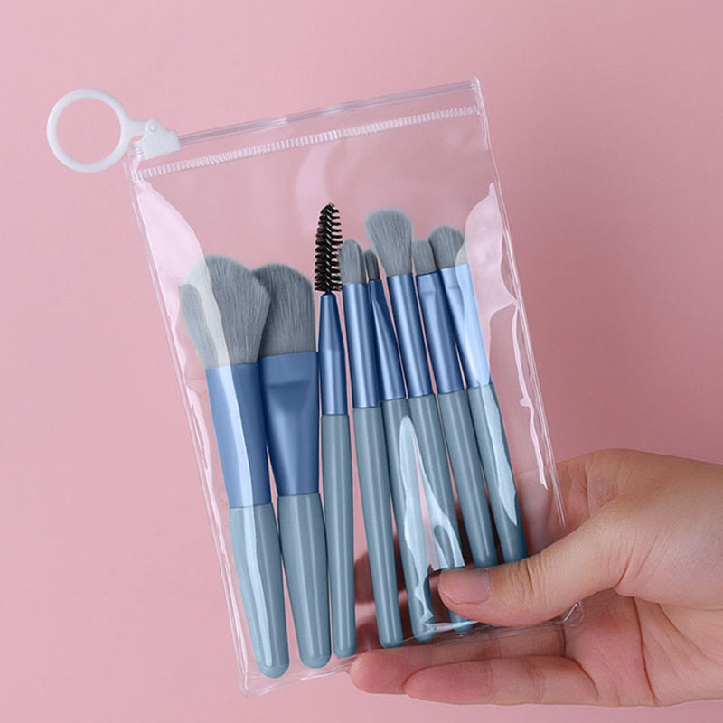 15pcs Makeup Brushes Professional Powder Foundation Eyeshadow Make Up Brush Set Synthetic Hair Colourful Makeup Brushes