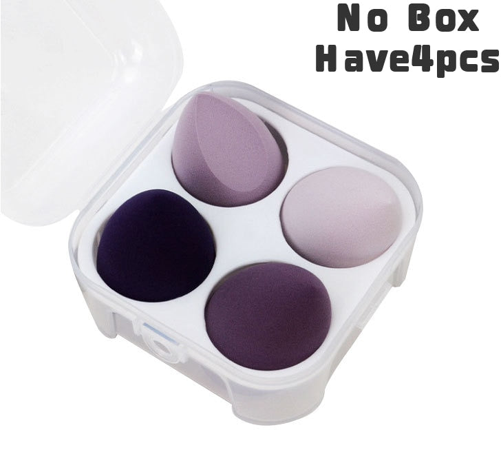 1-4Pcs Makeup Sponge Cosmetic Puff  Make Up Sponge Foundation Powder Professional Makeup Sponge Beauty Cosmetic Tool Accessories