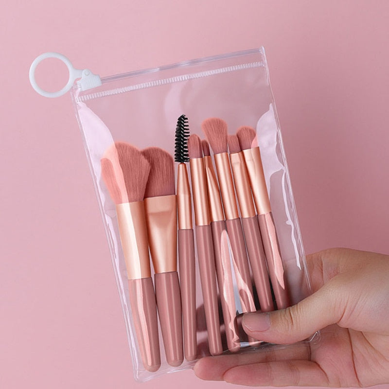 15pcs Makeup Brushes Professional Powder Foundation Eyeshadow Make Up Brush Set Synthetic Hair Colourful Makeup Brushes
