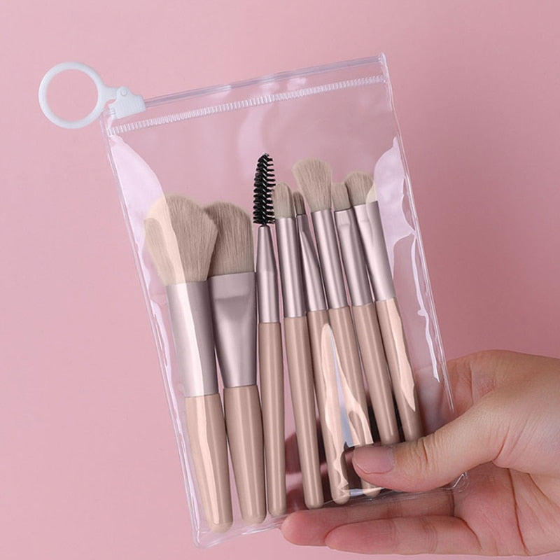 15pcs Makeup Brushes Professional Powder Foundation Eyeshadow Make Up Brush Set Synthetic Hair Colourful Makeup Brushes