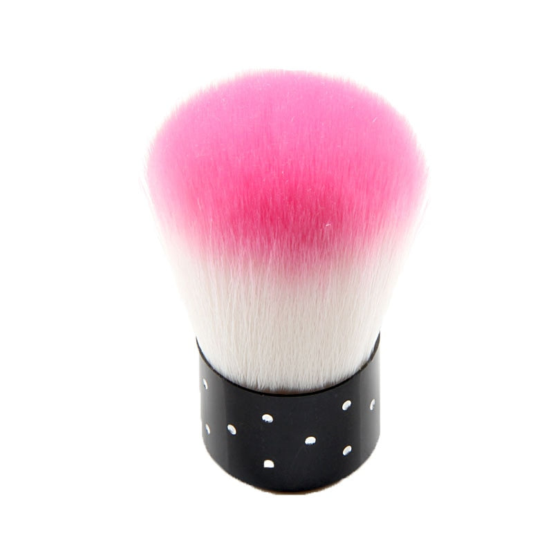 TSZS Popular Round Small Flower Nails Brush Nail Paint Gel Dust Cleaning Brushes Make Up Brush Nail Art Manicure Tool